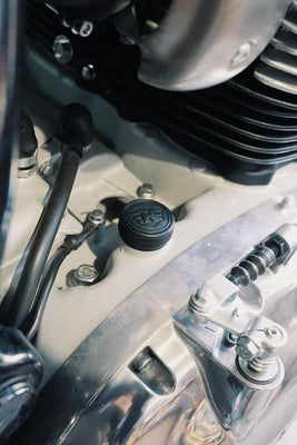 Black Oil Filler Cap fit for Royal Enfield Bear 650