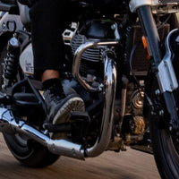 Silver Compact Engine Guards fit for Royal Enfield Classic 650