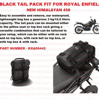 Black Tail Pack fit for Royal Enfield Himalayan 450