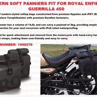 Modern Soft Panniers fit for Royal Enfield Guerrilla 450