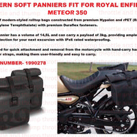 Modern Soft Panniers fit for Royal Enfield Meteor 350