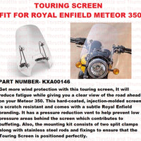 Touring Screen fit for Royal Enfield Meteor 350