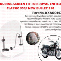 Touring Screen fit for Royal Enfield Bullet 350