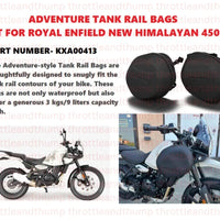 Adventure Tank Rail Bags fit for Royal Enfield Himalayan 450