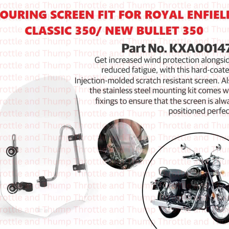 Touring Screen fit for Royal Enfield Classic 350