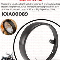 Black Aero Visor fit for Royal Enfield Bullet 350