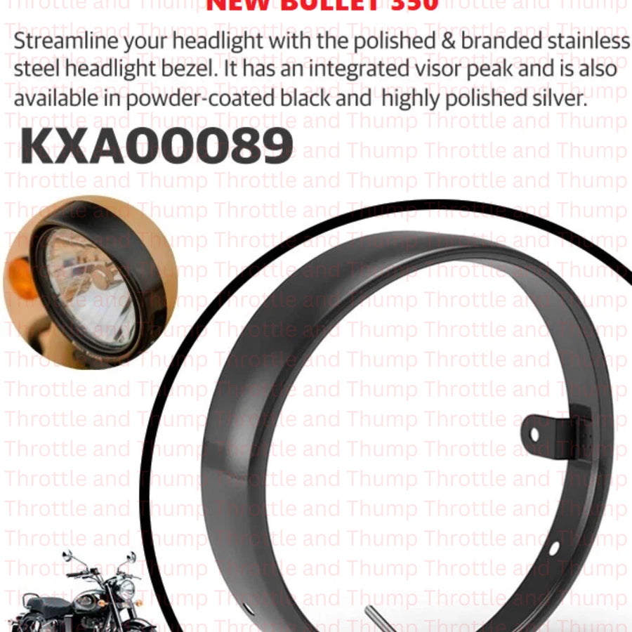 Black Aero Visor fit for Royal Enfield Bullet 350