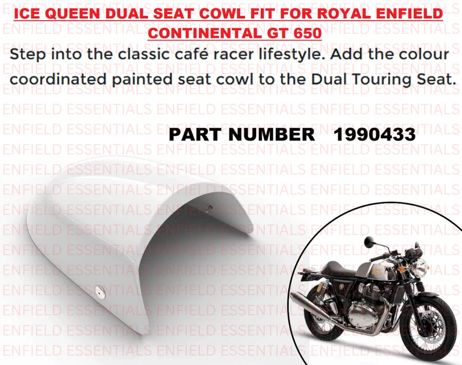 Ice Queen Dual Seat Cowl fit for Royal Enfield Continental GT 650