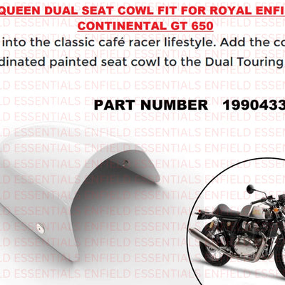 Ice Queen Dual Seat Cowl fit for Royal Enfield Continental GT 650