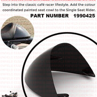 Black Magic Single Seat Cowl fit for Royal Enfield Continental GT 650