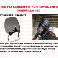 Tinted Flyscreen fit for Royal Enfield Guerrilla 450