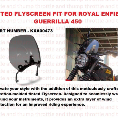Tinted Flyscreen fit for Royal Enfield Guerrilla 450