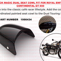 Black Magic Dual Seat Cowl fit for Royal Enfield Continental GT 650