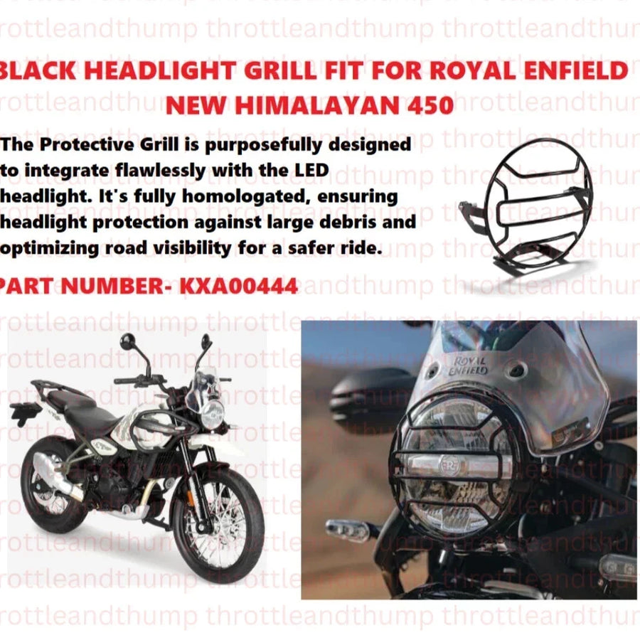 Black Headlight Grill fit for Royal Enfield Himalayan 450