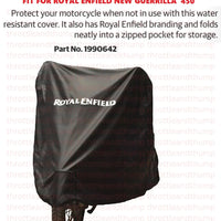 Black Water Resistant Bike Cover fit for Royal Enfield Guerrilla 450