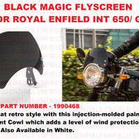 Black Magic Flyscreen fit for Royal Enfield Continental GT 650
