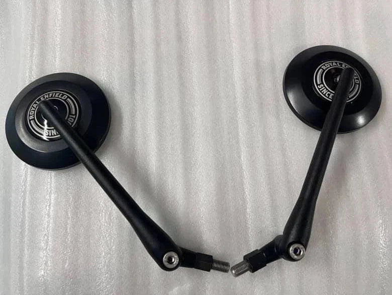 Black Round Mirrors fit for Royal Enfield Bullet 350