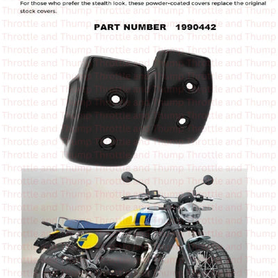 Black Intake Covers fit for Royal Enfield Bear 650