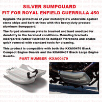 Silver Sumpguard fit for Royal Enfield Guerrilla 450