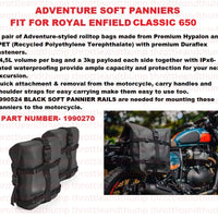 Adventure Soft Panniers fit for Royal Enfield Classic 650