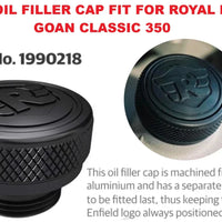 Black Oil Filler Cap fit for Royal Enfield Goan Classic 350