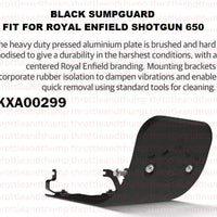 Black Sumpguard fit for Royal Enfield Shotgun 650