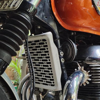 Silver Oil Cooler Guard fit for Royal Enfield Bear 650