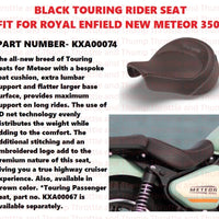 Brown Touring Rider Seat fit for Royal Enfield Meteor 350