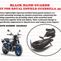 Black Hand Guards fit for Royal Enfield Guerrilla 450